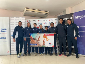 Delegación nacional participa de sudamericano de tenis U14 protegidos por Europ Assistance
